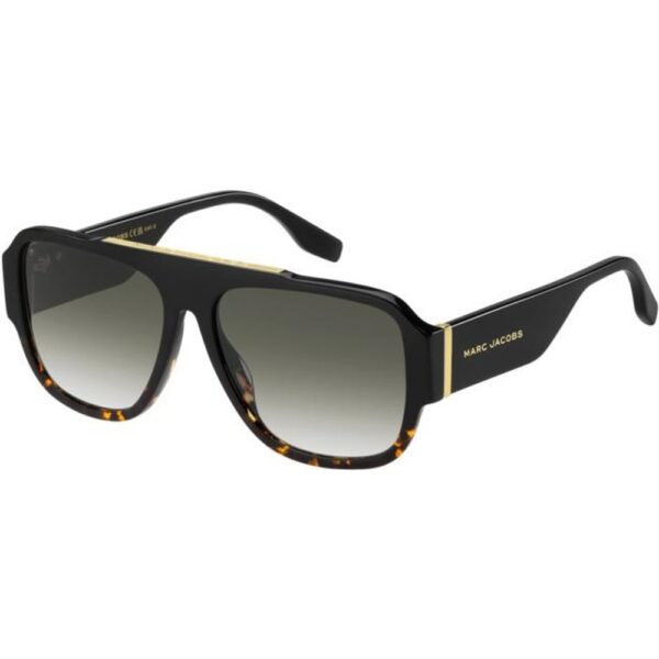 Occhiali da sole  Marc jacobs Marc 756/s cod. colore wr7/9k Uomo Squadrata Nero