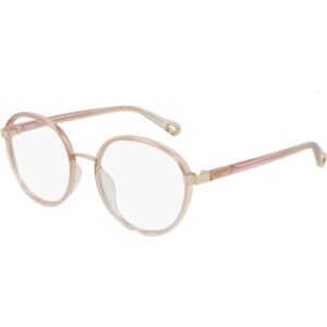 Occhiali vista  Chloé Ch0033o cod. colore 003 Donna Rotonda Arancione