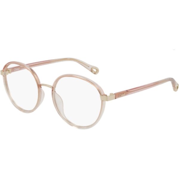 Occhiali vista  Chloé Ch0033o cod. colore 003 Donna Rotonda Arancione