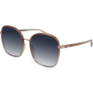 Occhiali da sole  Chloé Ch0031s cod. colore 001 Donna Squadrata Marrone