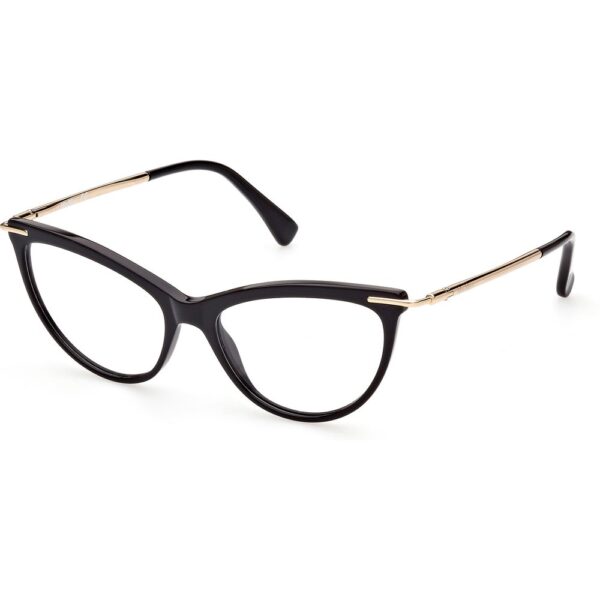 Occhiali vista  Max mara Mm5049 cod. colore 001 Donna Cat eye Nero lucido