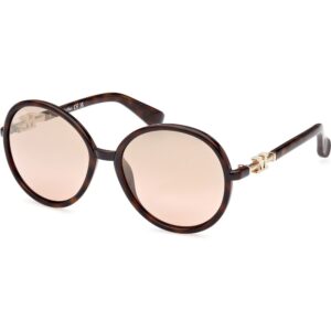 Occhiali da sole  Max mara Mm0065 emme15 cod. colore 52g Donna Rotonda Havana