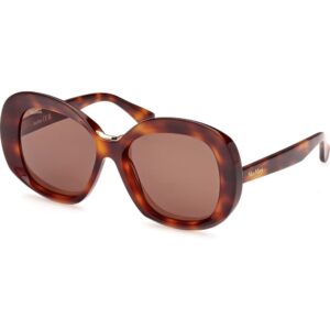 Occhiali da sole  Max mara Mm0087 edna cod. colore 52e Donna Rotonda Havana