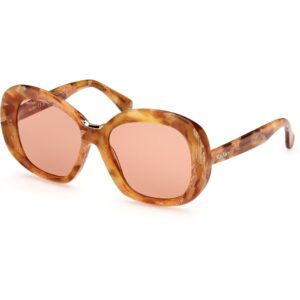 Occhiali da sole  Max mara Mm0087 edna cod. colore 56e Donna Rotonda Havana