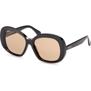 Occhiali da sole  Max mara Mm0087 edna cod. colore 01e Donna Rotonda Nero