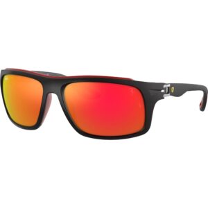 Occhiali da sole  Ray - ban Rb4364m  cod. colore f6026q Unisex Squadrata Nero