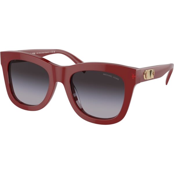 Occhiali da sole  Michael kors Mk2193u empire square 4 cod. colore 39398g Donna Squadrata Rosso