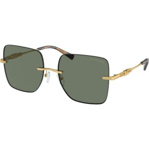 Occhiali da sole  Michael kors Mk1150 québec cod. colore 18963h Donna Squadrata Verde