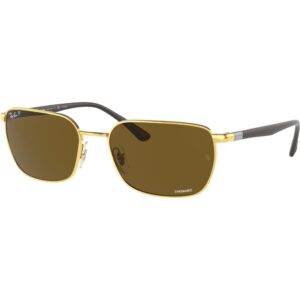 Occhiali da sole  Ray - ban Rb3684ch chromance cod. colore 001/an Unisex Geometrica Oro