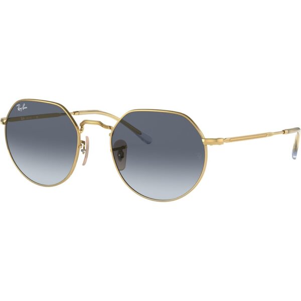 Occhiali da sole  Ray - ban Rb3565 jack cod. colore 001/86 Unisex Geometrica Oro