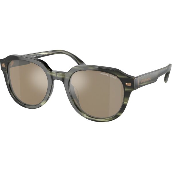 Occhiali da sole  Michael kors Mk2216u eger cod. colore 39787i Uomo Rotonda Verde