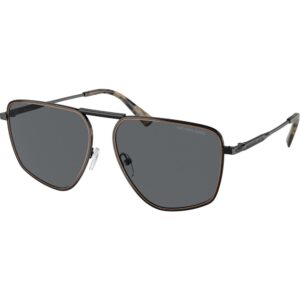 Occhiali da sole  Michael kors Mk1153 silverton cod. colore 100587 Uomo Pilot Nero