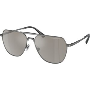 Occhiali da sole  Michael kors Mk1156 keswick cod. colore 10026g Uomo Pilot Grigio