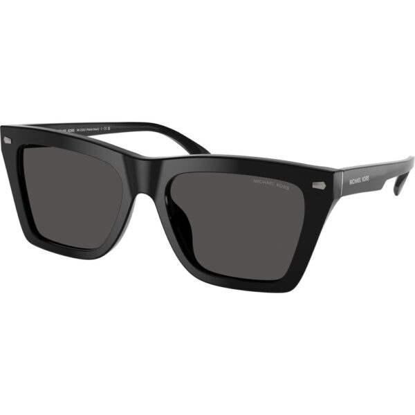 Occhiali da sole  Michael kors Mk2225u pebble beach cod. colore 300587 Uomo Squadrata Nero