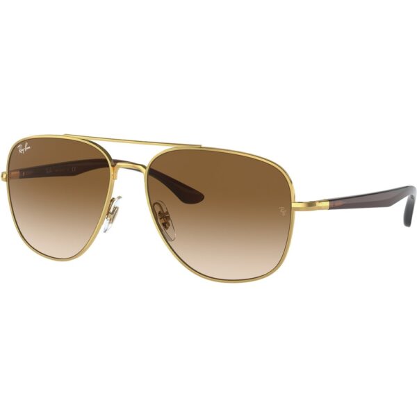 Occhiali da sole  Ray - ban Rb3683  cod. colore 001/51 Unisex Squadrata Oro