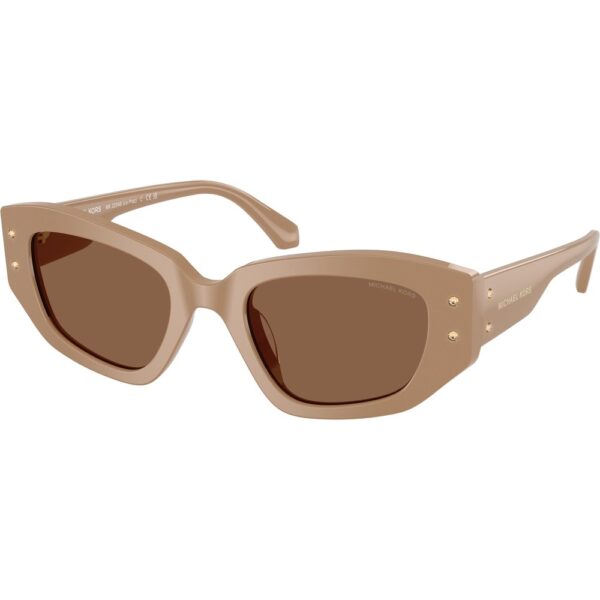 Occhiali da sole  Michael kors Mk2234b le praz cod. colore 355573 Donna Geometrica Marrone