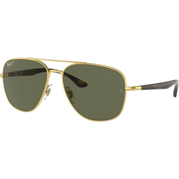 Occhiali da sole  Ray - ban Rb3683  cod. colore 001/58 Unisex Squadrata Oro