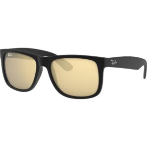 Occhiali da sole  Ray - ban Rb4165 justin cod. colore 622/5a Uomo Squadrata Nero