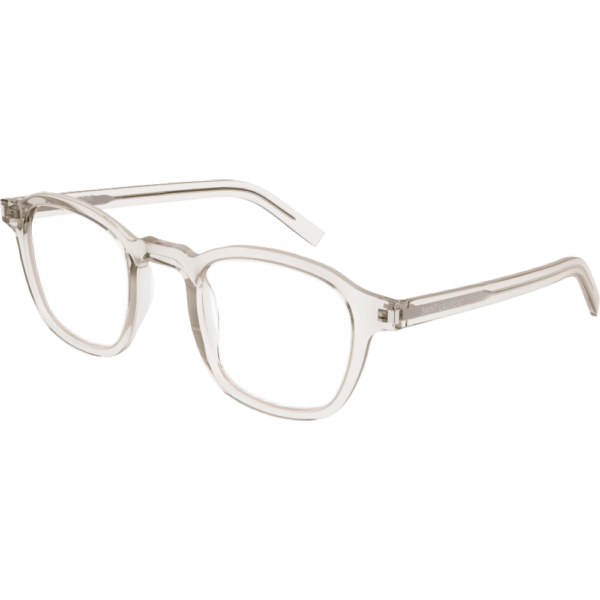 Occhiali vista  Saint laurent Sl 549 slim opt cod. colore 003 Uomo Squadrata Beige