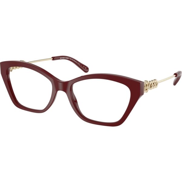 Occhiali vista  Michael kors Mk4136 makena beach cod. colore 4004 Donna Squadrata Rosso