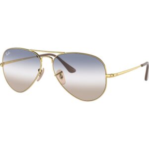 Occhiali da sole  Ray - ban Rb3689 aviator metal ii cod. colore 001/gd Unisex Pilot Oro