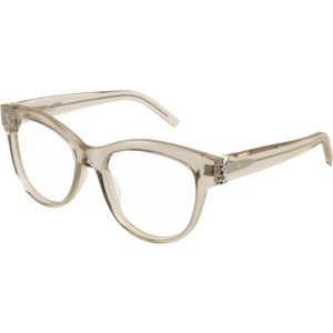 Occhiali vista  Saint laurent Sl m108 cod. colore 008 Donna Rotonda Beige