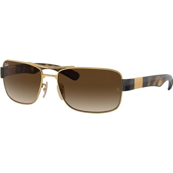 Occhiali da sole  Ray - ban Rb3522  cod. colore 001/13 Uomo Squadrata Oro