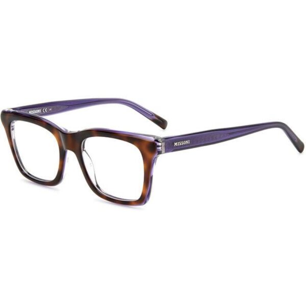 Occhiali vista  Missoni Mis 0117 cod. colore ay0 Donna Squadrata Havana viola