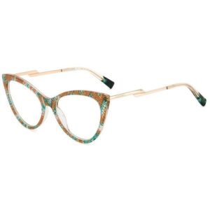 Occhiali vista  Missoni Mis 0124 cod. colore 038 Donna Cat eye Verde/rosa