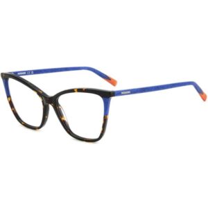 Occhiali vista  Missoni Mis 0177 cod. colore 1bj Donna Squadrata Havana/blu