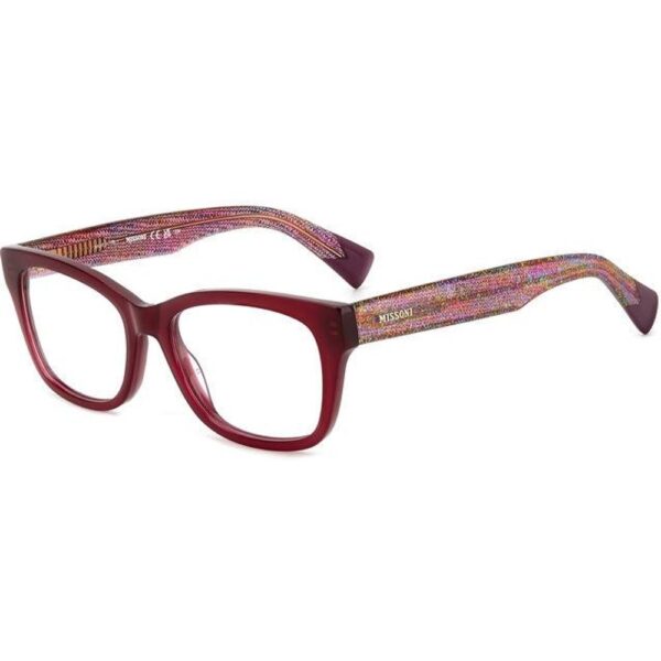 Occhiali vista  Missoni Mis 0128 cod. colore c9a Donna Squadrata Rosso