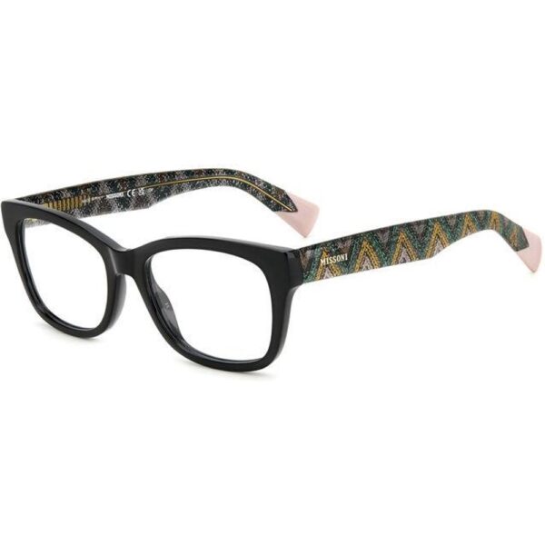 Occhiali vista  Missoni Mis 0128 cod. colore 807 Donna Squadrata Nero