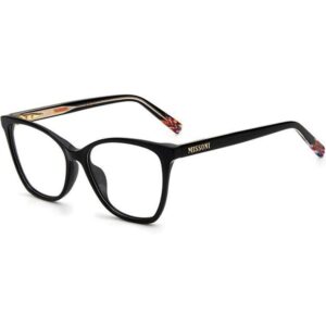 Occhiali vista  Missoni Mis 0013 cod. colore 807 Donna Squadrata Nero