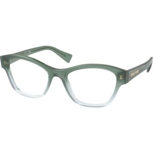 Occhiali vista  Miu miu Mu 08tv cod. colore 07t1o1 Donna Squadrata Verde