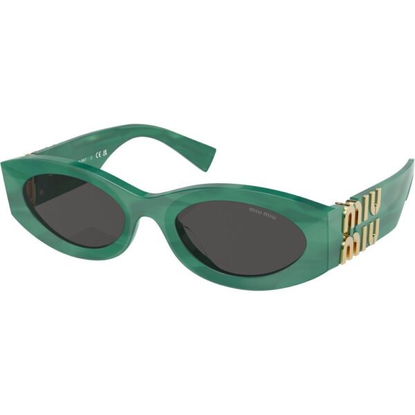 Occhiali da sole  Miu miu Mu 11ws 0mu 11ws cod. colore 15h5s0 Donna Rotonda Verde