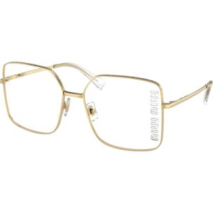 Occhiali da sole  Miu miu Mu 51ys  cod. colore 5ak08n Donna Squadrata Oro