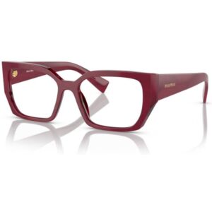 Occhiali vista  Miu miu Mu 03vv  cod. colore 16h1o1 Donna Squadrata Rosso