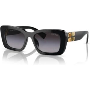 Occhiali da sole  Miu miu Mu 07ys  cod. colore 1ab5d1 Donna Squadrata Nero