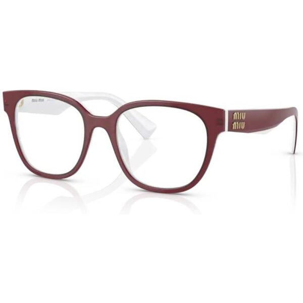 Occhiali vista  Miu miu Mu 02vv  cod. colore 10d1o1 Donna Squadrata Rosso