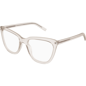 Occhiali vista  Saint laurent Sl 548 slim opt cod. colore 004 Donna Farfalla Beige