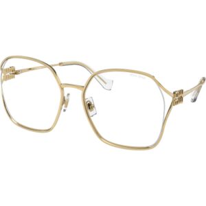 Occhiali da sole  Miu miu Mu 52ws cod. colore 5ak08n Donna Geometrica Oro