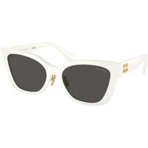 Occhiali da sole  Miu miu Mu 02zs  cod. colore 1425s0 Donna Squadrata Bianco