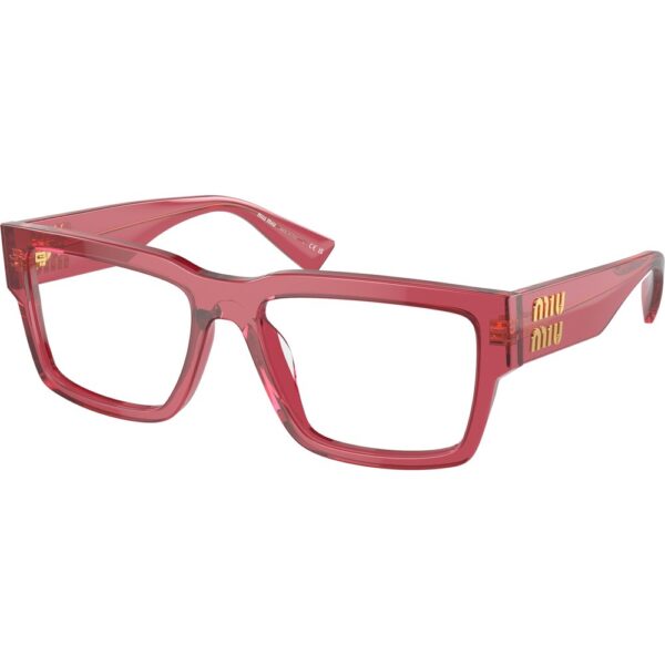 Occhiali vista  Miu miu Mu 02xv  cod. colore 15q1o1 Donna Squadrata Rosso