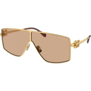 Occhiali da sole  Miu miu Mu 51zs  cod. colore 5ak40d Donna Geometrica Oro