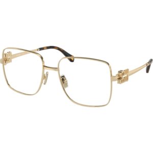 Occhiali vista  Miu miu Mu 51xv  cod. colore zvn1o1 Donna Squadrata Oro