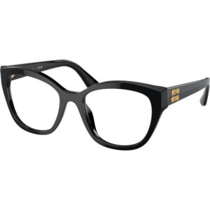 Occhiali vista  Miu miu Mu 05xv  cod. colore 1ab1o1 Donna Squadrata Nero