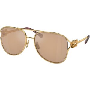 Occhiali da sole  Miu miu Mu 52zs  cod. colore 5ak40d Donna Pilot Oro