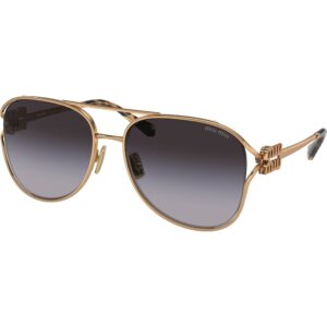 Occhiali da sole  Miu miu Mu 52zs  cod. colore 7oe5d1 Donna Pilot Oro