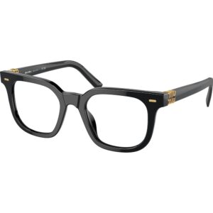 Occhiali vista  Miu miu Mu 06xv  cod. colore 16k1o1 Donna Squadrata Nero