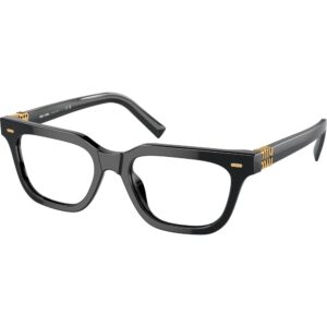 Occhiali vista  Miu miu Mu 07xv  cod. colore 16k1o1 Donna Squadrata Nero